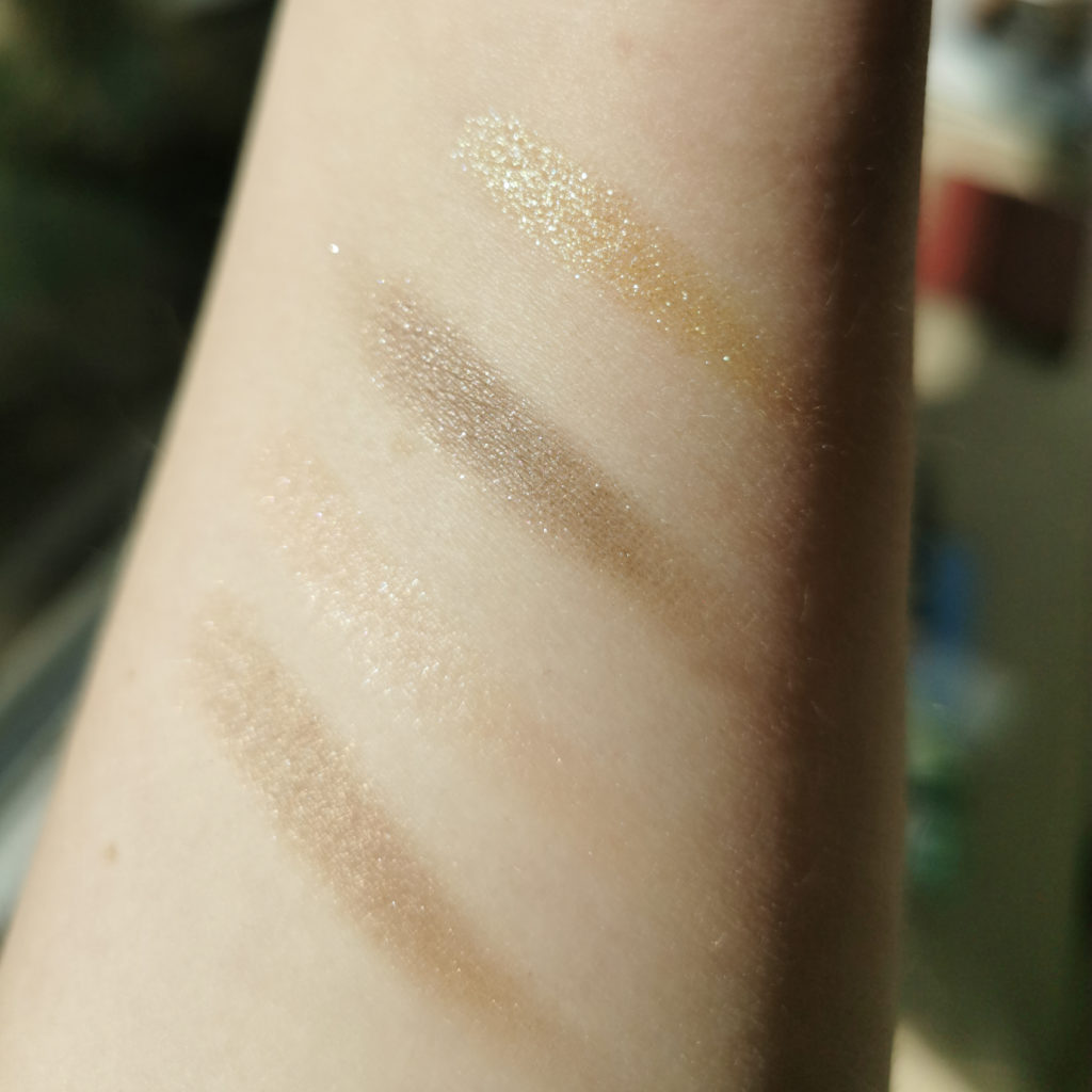 Chantecaille Butterfly Eye Quartet swatches