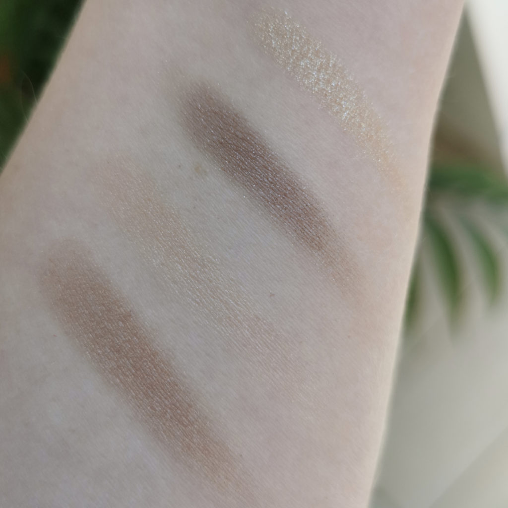 Chantecaille Butterfly Eye Quartet swatches