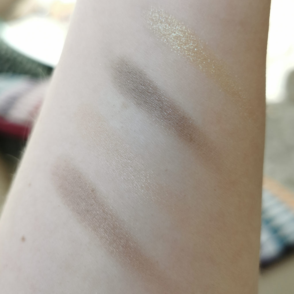Chantecaille Butterfly Eye Quartet swatches