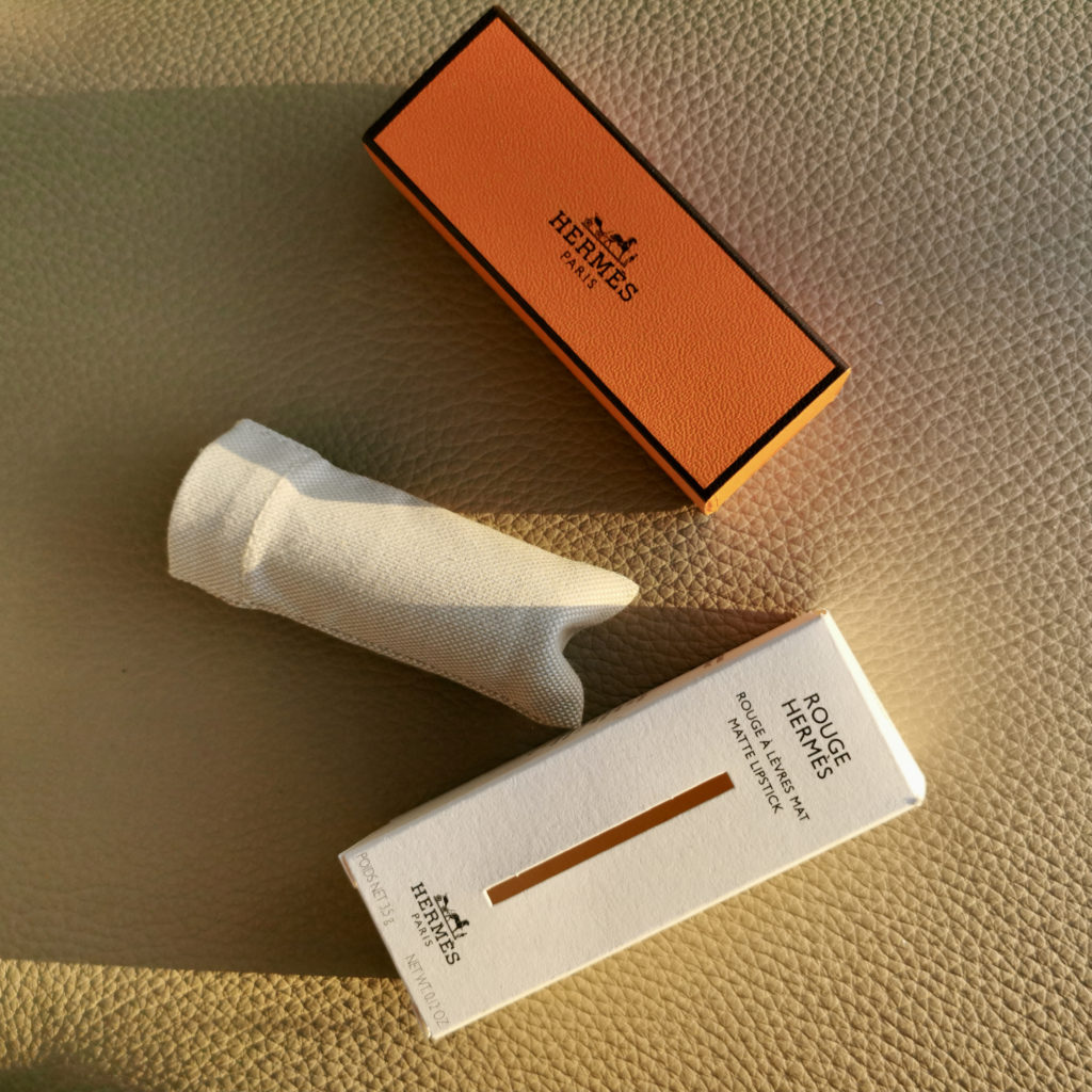 Hermès lipstick packaging