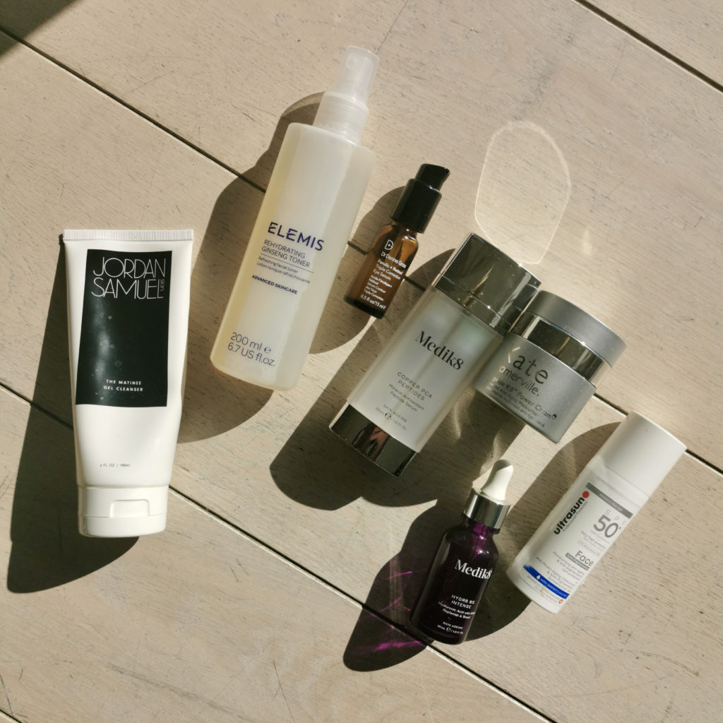 Morning skincare routine with Kate Somerville Peptide K8